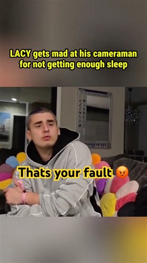Lacy gets mad at his cameraman for not sleeping #lacy #faze #streamer #twitch #fazelacy #subathon