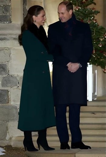 Prince William and Kate Middleton at 2025 Together At Christmas Carol Service