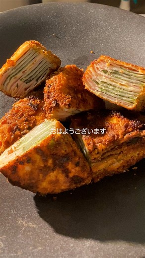 ミルフィーユハムカツの簡単レシピ