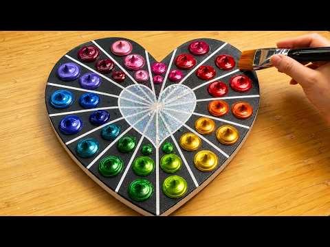 This Simple Galaxy Painting Technique is Genius! - Art Compilation