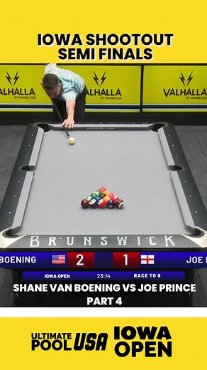Shane Van Boening vs Joe Prince: Semi Finals Showdown