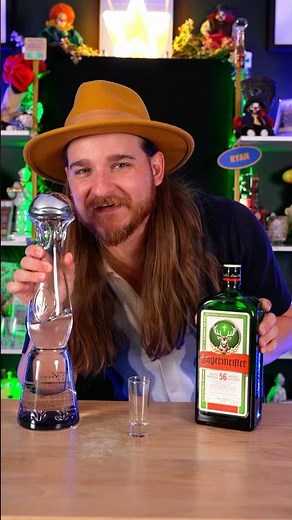 I put Jagermeister and Tequila into a shot