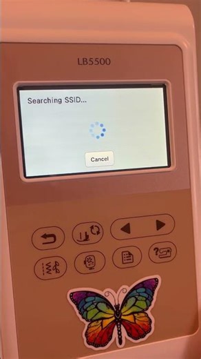 Real time to set up wireless connectivity to my Brother LB5500 embroidery and sewing machine.