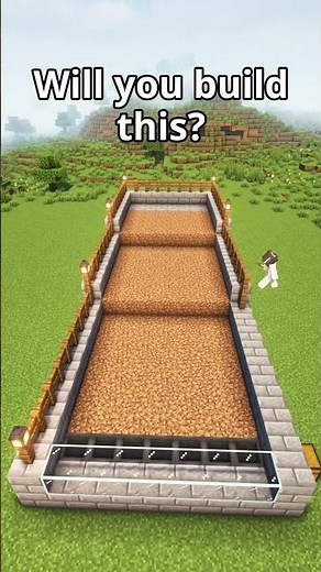 Minecraft Auto Crop Farm🥕 #shorts