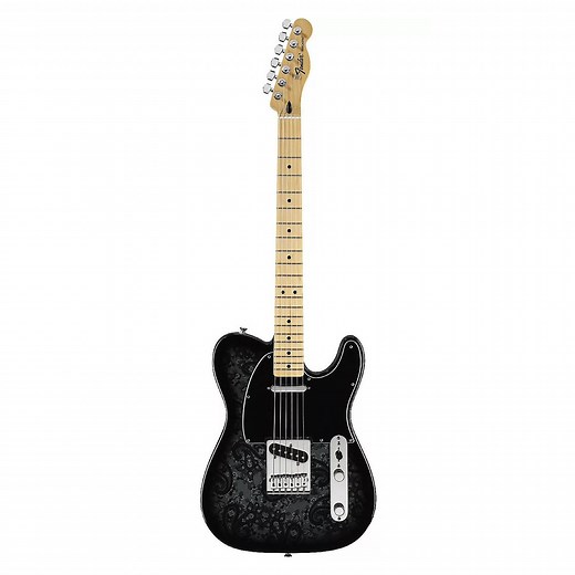 Fender FSR Black Paisley Telecaster Black Paisley 2012 | Reverb