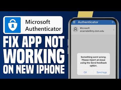 How To Fix Microsoft Authenticator App Not Working On New iPhone (Step By Step)
