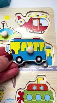 ⏱️ Can You Beat the Timer? 🚗🚂 Kids Transport Puzzle Challenge!