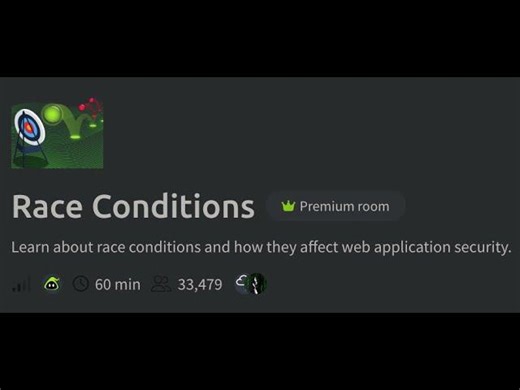 2026 TryHackMe Race Condition Walkthrough | Bo Pan