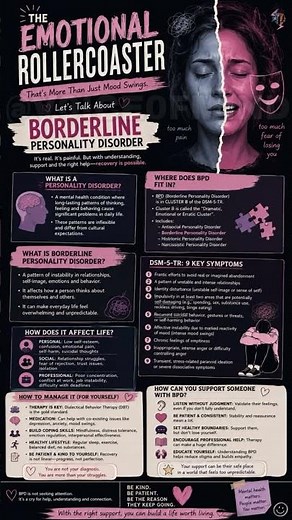 When Emotions Feel Like a Storm: Understanding Borderline Personality Disorder | DSM-5-TR Explained