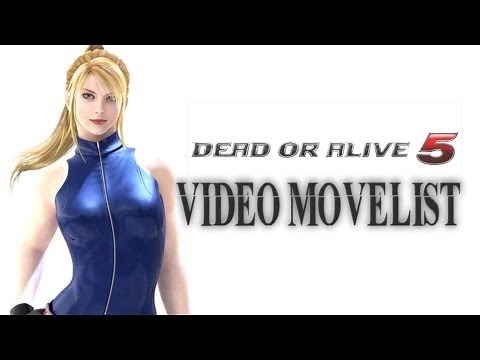 DOA 5 - Sarah Command Training - Video Movelist