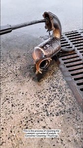 Catalytic Converter Cleaning Process | Restoring Exhaust Flow & Engine Performance