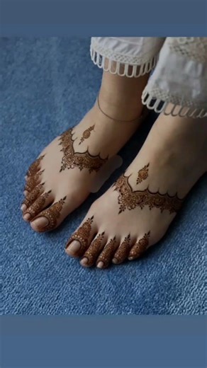 Beautiful Floral Foot Mehndi Design | Stylish Feet Henna Art 2026