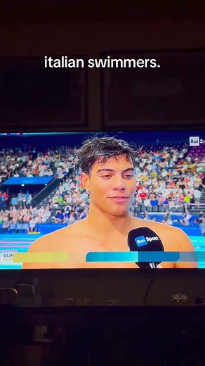 3.9M views · 8.8K reactions | The Italian swimming team are the real winners of these Olympics  | GrowingUpItalian | Facebook