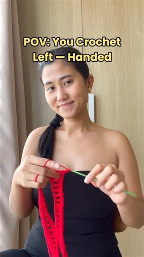 Left Handed Crocheter Problems #crochet #lefthanded #beginnercrochet #crochettips
