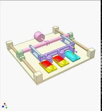 Wood 3D copy milling machine 1