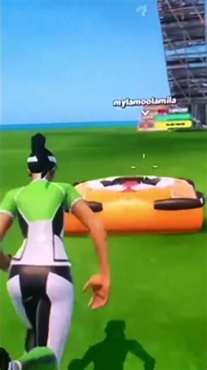 trickshoting this kid