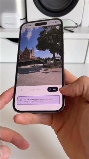 how to take 360° photo in your iPhone 🤯😱 #technology #shorts