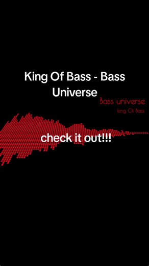 King Of Bass - Bass Universe #heavybass #bassmusic #basshead #subwoofer #kingofbass check out my newest song please
