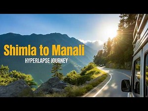 Epic Shimla to Manali Road Trip in Hyperlapse!