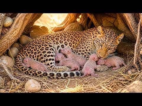 50 Days Growth of the Leopard | From Cub to Adult Survival