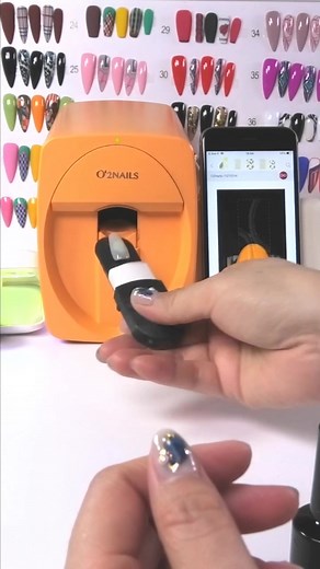 #tutorials Quick Nail Art with Nail Printer #O2Nails #nailprinter #NailPrinterDemo