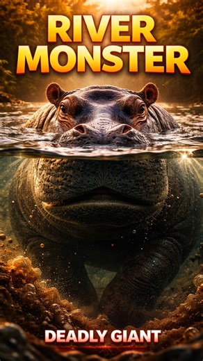 Hippo River Monster: Capable of Running 30 mph on Land 🦛