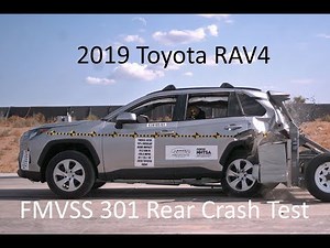 2019-2025 Toyota RAV4 FMVSS 301 Rear Crash Test (50 Mph)