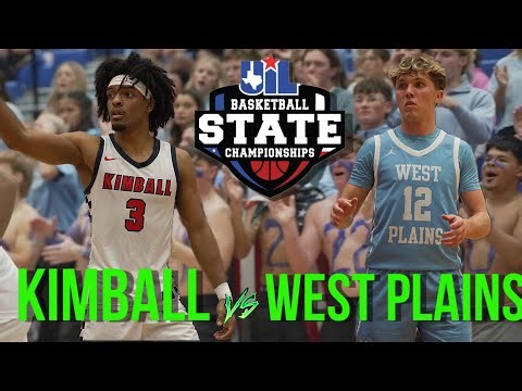 Texas High School Playoff Basketball | Kimball vs West Plains | State Semifinal Matchup | TXHSBB