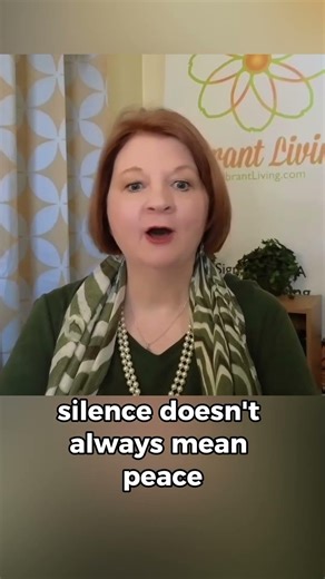 Not Everything Quiet Is Healing