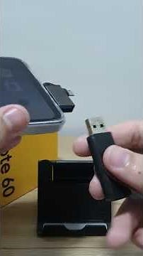 Como conectar um pen drive com OTG no Realme Note 60 e 60x