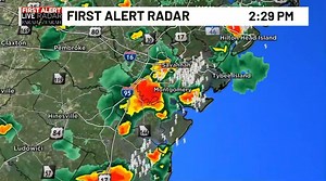Strong thunderstorms with lots of lightning and heavy rain from Savannah to Shellman Bluff. Wind gusts to 50mph possible as storms slowly move to the coast at 15mph. | WTOC Dave Turley
