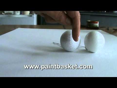 Art Lessons - How to paint shiny, metal or reflective objects