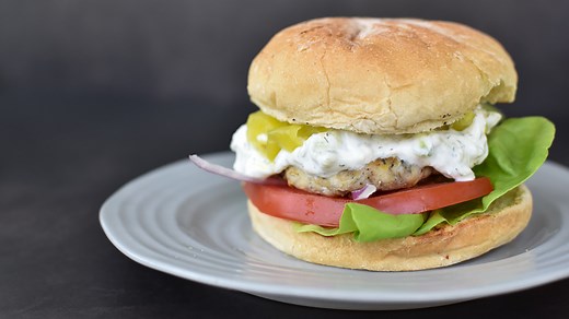 1552_Rachael Ray's Chicken Burger With A Twist - Mashed