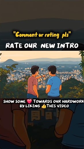 "NEW CARTOON INTRO" (comment ur rating please)#intro #channel #youtube #cartoon #kids #art #shorts