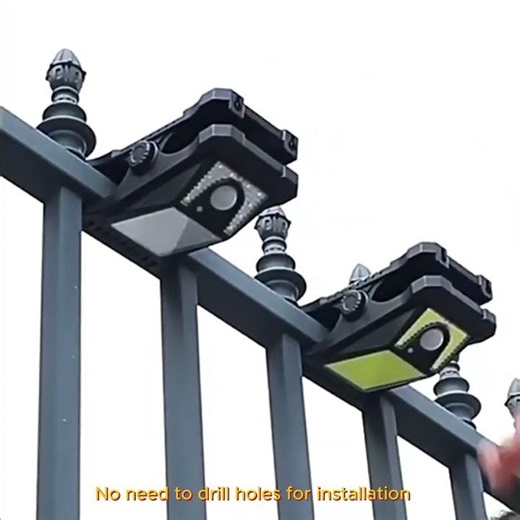 Solar Motion Sensor Light, Zero Electricity Cost