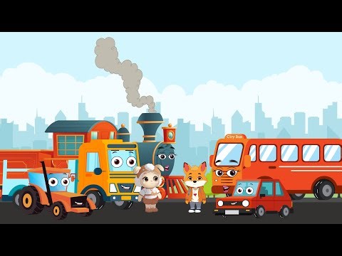 Baby Cars Song - Joyfully Learn Role of Vehicles - Best Nursery Rhymes and Kids Songs | Mini Camp