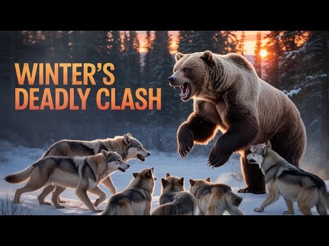 GRIZZLY vs WOLF PACK: The Brutal Battle for Survival (Full Documentary)