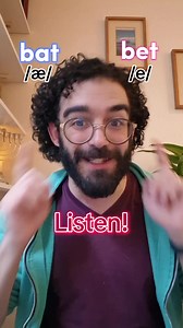 Bat vs Bet Pronunciation Tip LISTEN! Bat /æ/ has the mouth opened 3/4, with a nasal 'a'. Bet /e/ has the mouth almost closed, with a short 'e' sound. #learnenglish #pronunciation #phonics #whatsthedifference #English #esl #inglés #aprenderingles #mexico #colombia #España #venzuela | Top Language