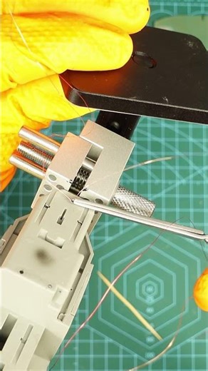 BUILDING COCKPIT LED LIGHT: AH-64E APACHE 1/35 #shorts #modelmaking