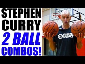 2 Ball Dribbling Drills! Stephen Curry Warm Up Routine
