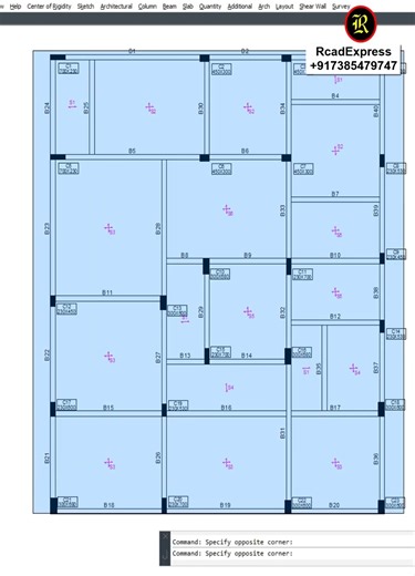 Auto-Generate Concrete Quantities in AutoCAD | RCADExpress