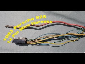 1983 Porsche 928 14 pin harness