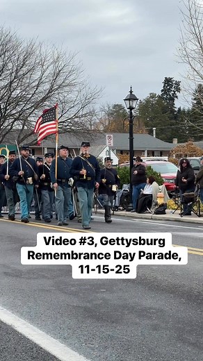 69K views · 3.3K reactions | Video #3, Gettysburg Remembrance Day Parade, with one girl having none of it!11-15-25 | Garry Adelman's Civil War Page | Facebook