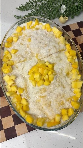 Mango Coconut Pudding | No Bake-Creamy Mango Dessert