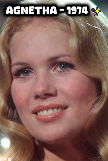 Agnetha Fältskog - ABBA 1974 ✨ #abba #70s #agnetha #shorts #vintage