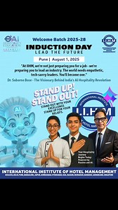 Welcome to the fresh batch of B.Sc. In Hospitality Management Studies - a vibrant group of young leaders ready to shape their future in the world of global hospitality. A new beginning to a pathway filled with learning, growth, success and limitless opportunities #iihmhotelschools #iihmbest3years #hotelmanagement #hospitalityskills #batch2025 #culinary | IIHM Pune | Facebook