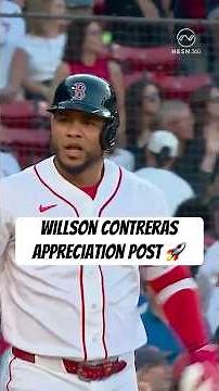 Willson Contreras All-Star Moments from 1st Half of Red Sox Season