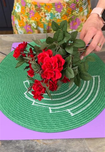 DIY Kentucky Derby Hat: Faux Roses & Unicorns