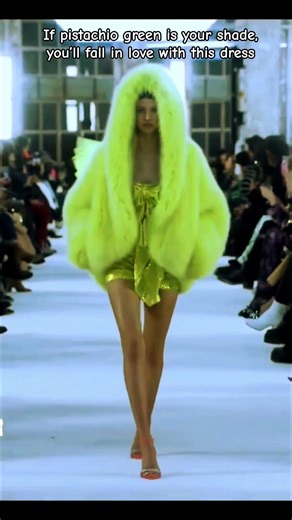 If pistachio green is your shade, you’ll fall in love with this #alexandrevathier dress from 2023