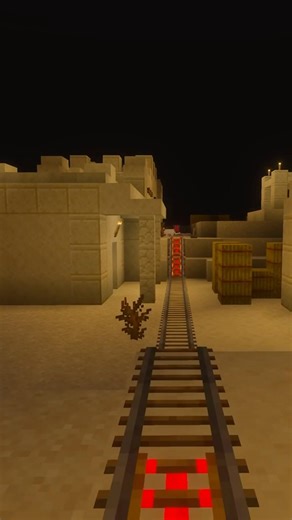 Minecraft Desert Temple Rollercoaster